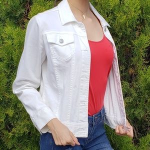 White Denim Jacket